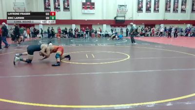 149 lbs Cons. Round 2 - Layronz Fraser, Clackamas Community College vs Eric Larwin, Eastern Oregon University (OR)