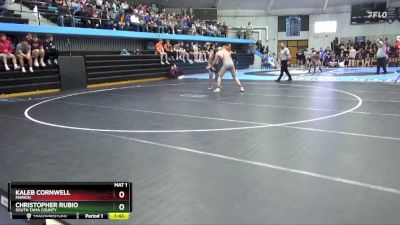 JV-40 lbs Round 1 - Kaleb Cornwell, Marion vs Christopher Rubio, South Tama County