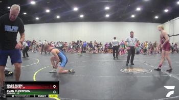 150 lbs Round 1 (4 Team) - Gabe Rush, Team Palmetto vs Evan Thompson, Viking Up