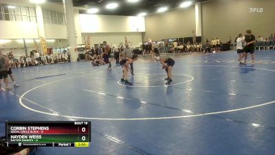 106 lbs Round 4 (10 Team) - Hayden Weiss, Dayton Bandits vs Corbin Stephens, Social Circle Black