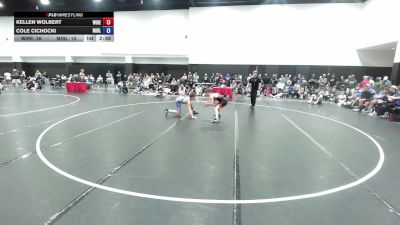 144 lbs Kellen Wolbert, Wisconsin Red vs Cole Cichocki, Team Michigan - Blue