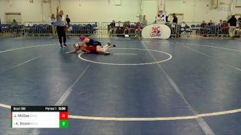 105-111 lbs Round 2 - Katie Stowe, Mitchell Youth Wrestling vs Julia McGee, BaynardTrained