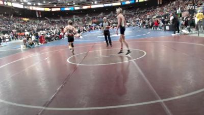 3A 113 lbs Champ. Round 1 - Lincoln Bronson, Declo vs Jack Willie, Malad