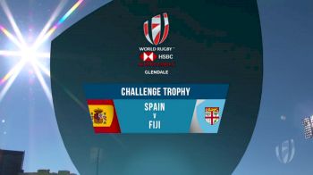 Spain 7s vs Fiji 7s Challenge Trophy Final | 2018 HSBC Women's 7s Colorado