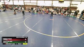 82 lbs Cons. Round 5 - Pierce Miles, Altamont vs Mack Palmer, Bear River