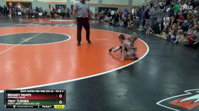 Quarterfinal - Troy Turner, North Liberty Wrestling Club vs Brandt Moats, Hammerin Hawks