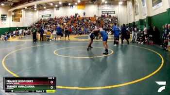 152 lbs Quarterfinal - Turner Yanagisawa, Mayfair vs Frankie Rodriguez, Nuview Bridge