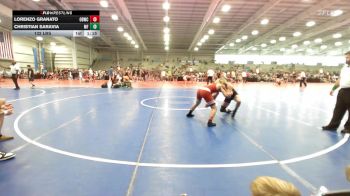 132 lbs Rr Rnd 1 - Lorenzo Granato, OBWC Red vs Christian Saravia, MF Young Bucks