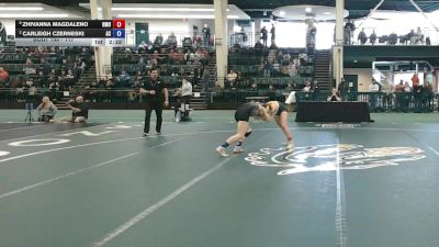 117 lbs Semifinal - Zhivanna Magdaleno, Northern Michigan University vs Carleigh Czerneski, Adrian College