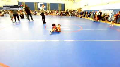49 lbs Cons. Round 1 - Phoenix Rodriguez, Church Boyz Wrestling Club vs Ezra Ayala, Vista Junior Panthers