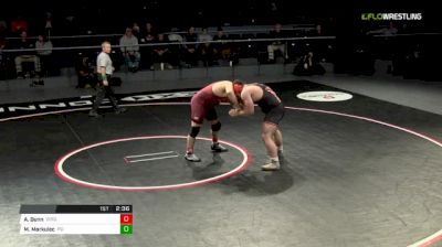 285 lbs Rr rnd 1 - Andrew Dunn, Virginia Tech vs Mike Markulec, Princeton University
