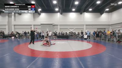144 lbs Champ. Rd Of 32 - David Longino II, Chicken Coop Wrestling Club vs Alexander Sosa, Heatwave Wrestling Club