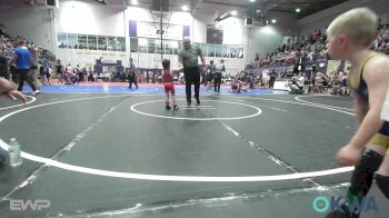 43 lbs Consi Of 4 - Brantley Okerson, Skiatook Youth Wrestling vs Griffin Edmondson, Team Tulsa Wrestling Club