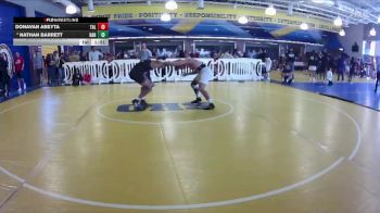 144 lbs Champ. Round 3 - Donavan Abeyta, Talon vs Nathan Barrett, Harmony