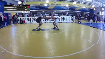 144 lbs Champ. Round 3 - Donavan Abeyta, Talon vs Nathan Barrett, Harmony