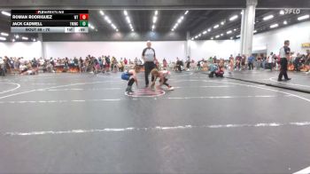 70 lbs 3rd Place Match - Jack Cadwell, Thunder Mountain Wrestling Clu vs Roman Rodriguez, Well Trained