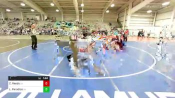 132 lbs Round Of 64 - Coltyn Reedy, OH vs Logan Paradice, GA