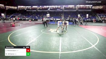 182 lbs Round Of 64 - Zachary Richardson, Saint John's Prep vs Mike Williams, Salem