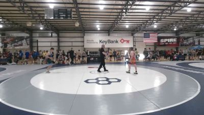 57 kg Champ. Rd Of 64 - Gavin Bradley, Castleton RTC vs Nick Treaster, Navy Wrestling Club