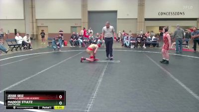 92 lbs Round 2 - Maddox Stultz, Unattached vs Jesse Seiz, Guerrilla Wrestling Academy