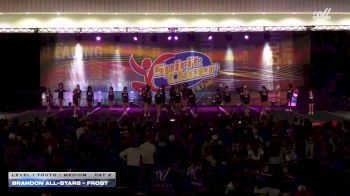 Brandon All-Stars - Frost [2025 L1 Youth - Medium Day 2] 2025 Spirit Cheer Dance Grand Nationals & Cheer Nationals