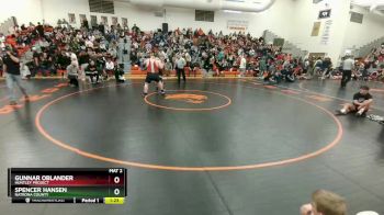 285B Round 3 - Gunnar Oblander, Huntley Project vs Spencer Hansen, Natrona County