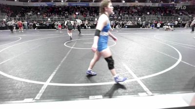 121.6-127.4 lbs Quarterfinal - Shannon Bennett, Charlies Angels (IL) vs Ava Belvin, Shelton Wrestling Academy