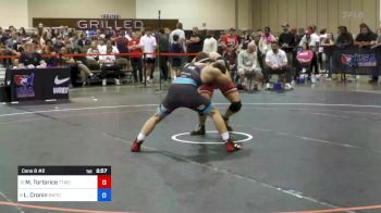 61 kg Cons 8 #2 - Michael Tortorice, Team Tortorice Wrestling Club vs Liam Cronin, Nebraska Wrestling Training Center