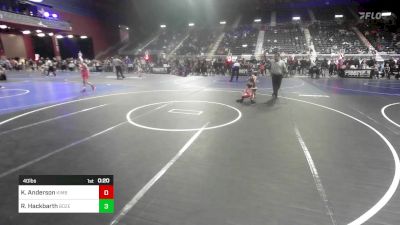 40 lbs Consi Of 4 - Kamden Anderson, Kimball WC vs Rylan Hackbarth, Bozeman WC