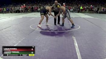 D3-285 lbs Cons. Round 1 - Andrew Ferrara, Algonac HS vs Logan Russell, Madison HS