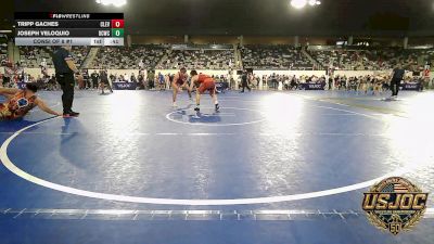 132 lbs Consi Of 8 #1 - Tripp Gaches, Cleveland Take Down Club vs Joseph Veloquio, Dark Cloud Wrestling Club