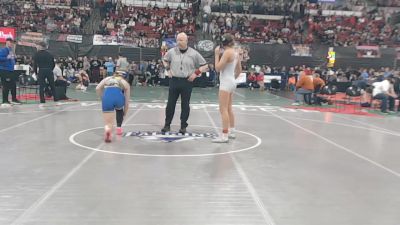 G - 140 lbs Quarterfinal - Addison Clixby, Missoula Big Sky / Loyola Sacred Heart (Girls) vs Meadow Mahlmeister, Billings Senior High School (Girls)
