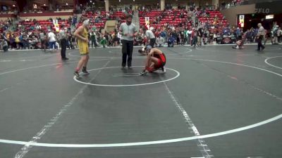 150 lbs Quarterfinal - Adam Adcox, Bobcat Wrestling Club vs Juan Vigil, MWC Wrestling Academy