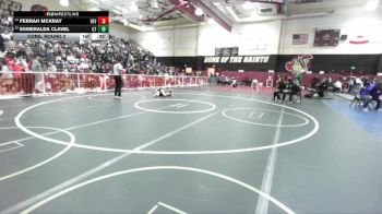 105 lbs Cons. Round 2 - Esmeralda Clavel, Grand Terrace vs Ferrah McKray, Redlands East Valley