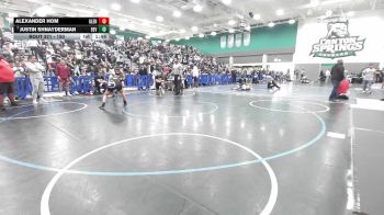 150 lbs Champ. Round 2 - Justin Shnayderman, Beverly Hills vs Alexander Hom, Glendora