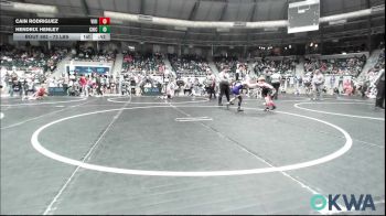 73 lbs Round Of 32 - Cain Rodriguez, Viking Wrestling Club vs Hendrix Henley, Chickasha Youth Wrestling