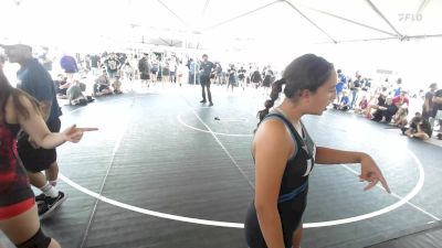 136 lbs Consi Of 8 #2 - Sophia Powell, Reverence Grappling TC vs Anyssa Lopez, Legacy WC