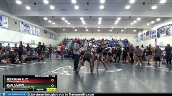 160 lbs Cons. Round 4 - Sebastian Ruiz, Surf City Wrestling Club vs Jack Killian, West Torrance Wrestling Team