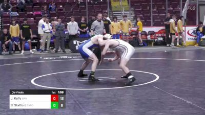 189 lbs Qtr-finals - John Kelly, Spring Ford vs Gabriel Stafford, Canon Mcmillan