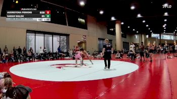 130 lbs 1st & 3rd (16 Team) - Audreyona Perkins, Mat Clash Beast Mode vs Sarah Walsh, RPA Blockbusters