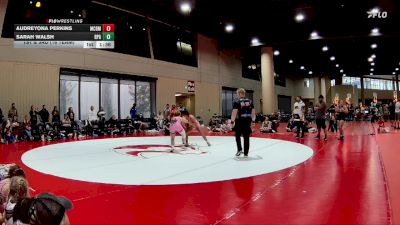 130 lbs 1st & 3rd (16 Team) - Audreyona Perkins, Mat Clash Beast Mode vs Sarah Walsh, RPA Blockbusters