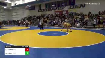 141 lbs Consolation - Abel Gaitan, Temecula Valley vs Johnny Lopez, Poway