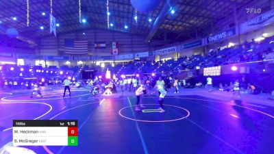 116 lbs Round Of 16 - Mailey Heckman, Hwa vs Saraval McGregor, Eastside United