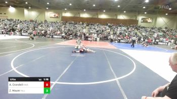 57 lbs Rr Rnd 3 - Ayden Crandell, Ravage WC vs Zackary Mayer, Fallon Outlaws WC