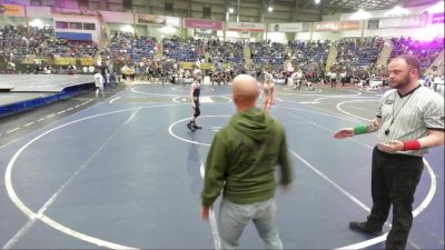 80 lbs Round Of 32 - Easton Coats, Bear Cave vs Cody Vick, Gunnison Middle School