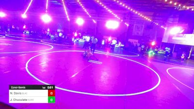 62 lbs Consolation - Nisaiah Davis, Black Fox Wrestling Academy vs Jolene Chuculate, Hurricane Wrestling Acadmey