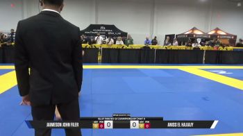 Aniss El Hajjajy vs Jaimeson John Filer 2026 Pan IBJJF Jiu-Jitsu No-Gi Championship