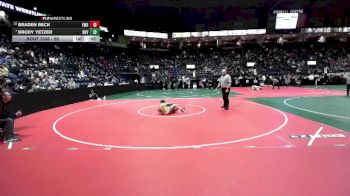 95 lbs Cons. Round 1 - Brody Yetzer, BKV1 vs Braden Beck, EWO3