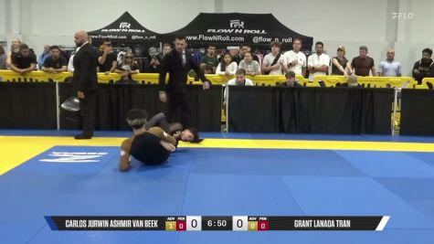 Grant Lanada Tran vs Carlos Jurwin Ashmir Van Beek 2026 Pan IBJJF Jiu-Jitsu No-Gi Championship