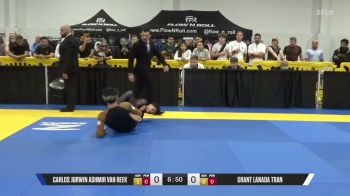 Grant Lanada Tran vs Carlos Jurwin Ashmir Van Beek 2026 Pan IBJJF Jiu-Jitsu No-Gi Championship